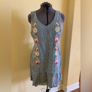 Steel Gray Johnny Was Dress